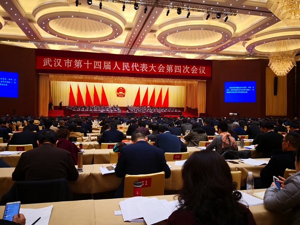 陳義紅博士列席武漢市十四屆人大四次會(huì)議第二次全體會(huì)議